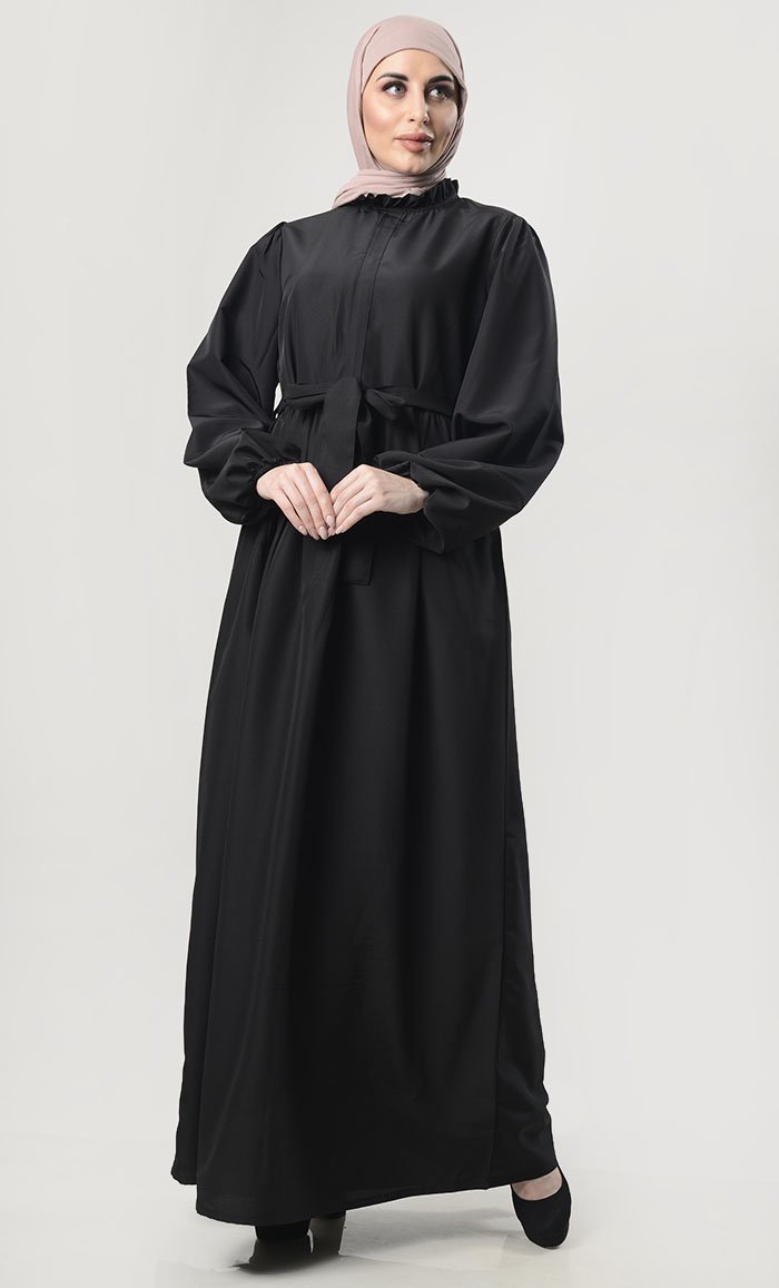 Modest Dubai Abaya With Pockets