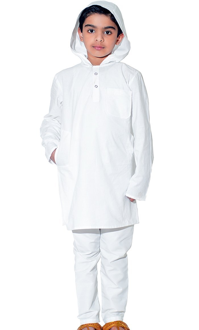 Hooded Boys Tunic SET