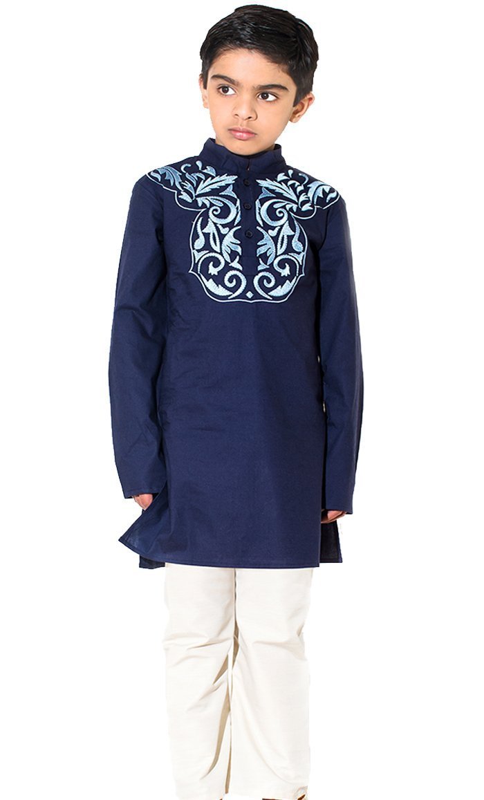 Aarib Embroidered Boy's Kurta Set