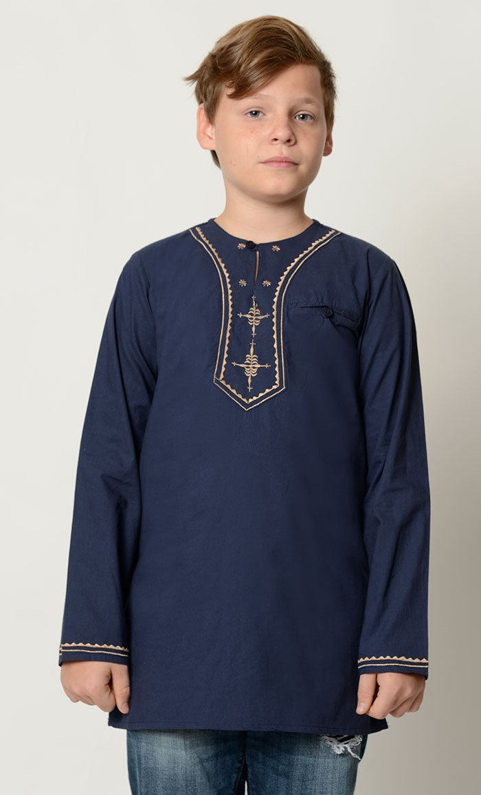 Cotton Basic Tunic for boy