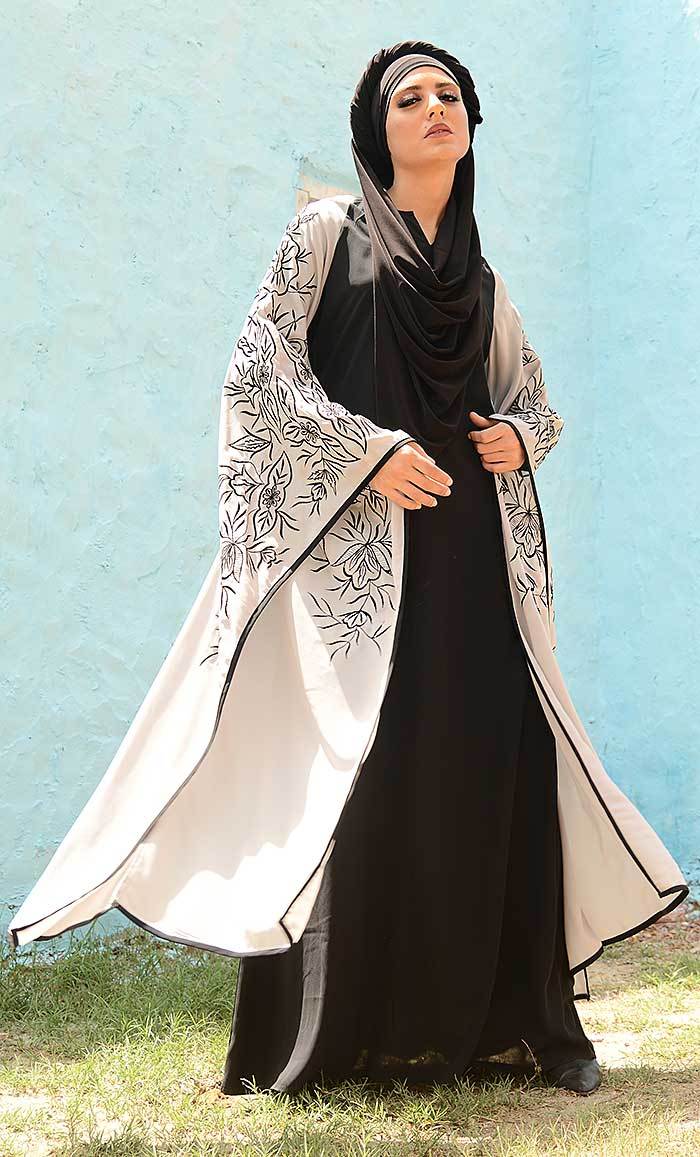 Urban Classic Embroidered Abaya