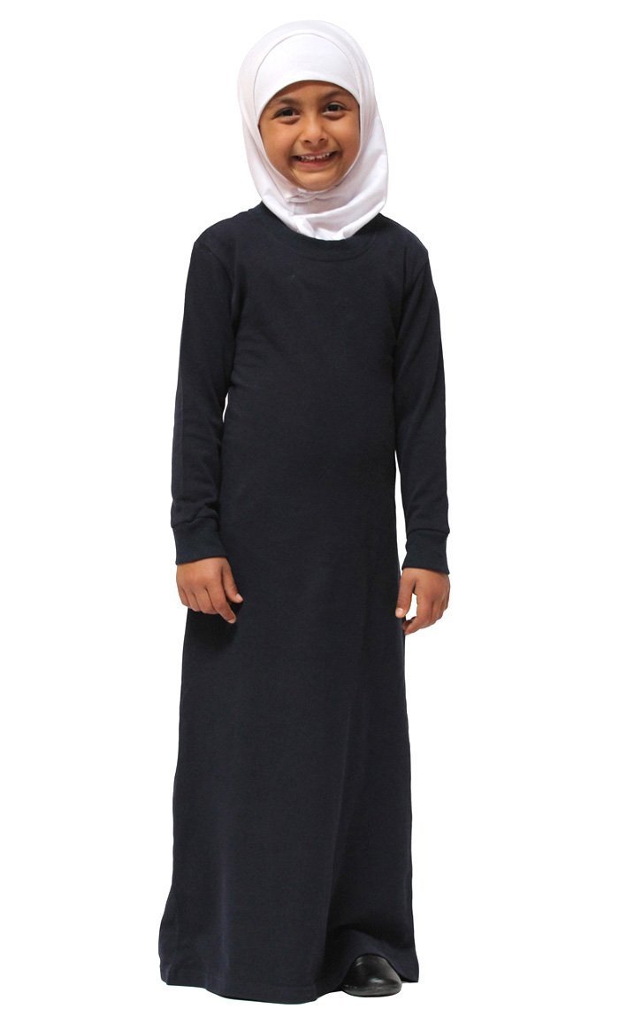 Girls Cotton Jersey Abaya - Final Sale