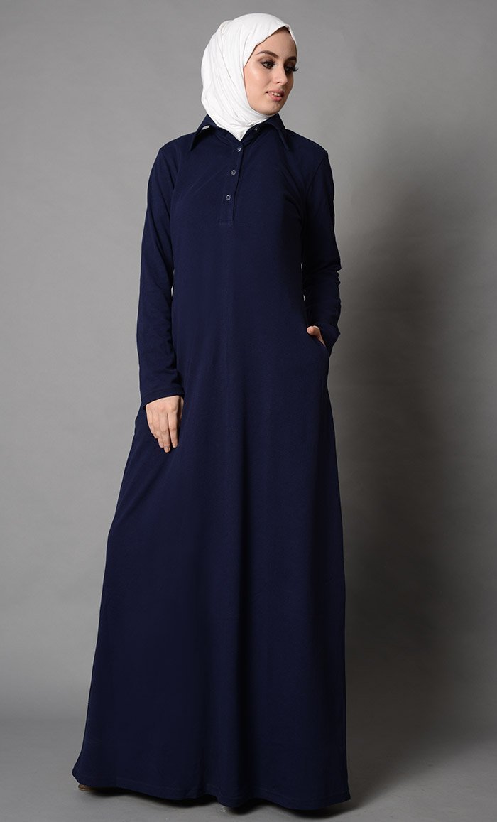 School Uniform Basic Abaya Dress - Kids Size