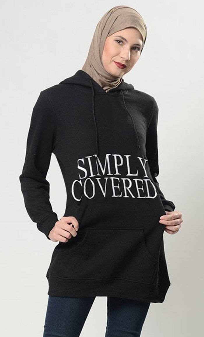 Simply Covered Hoodie Sweatshirt