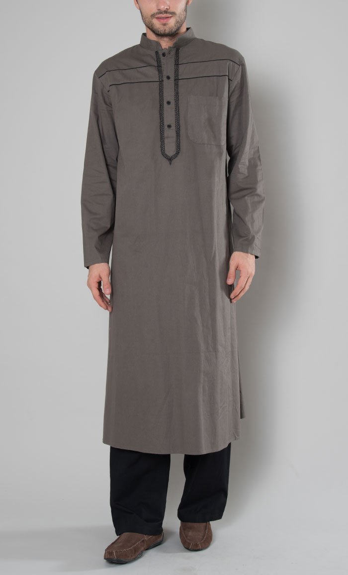 Embroidered Men's Kurta