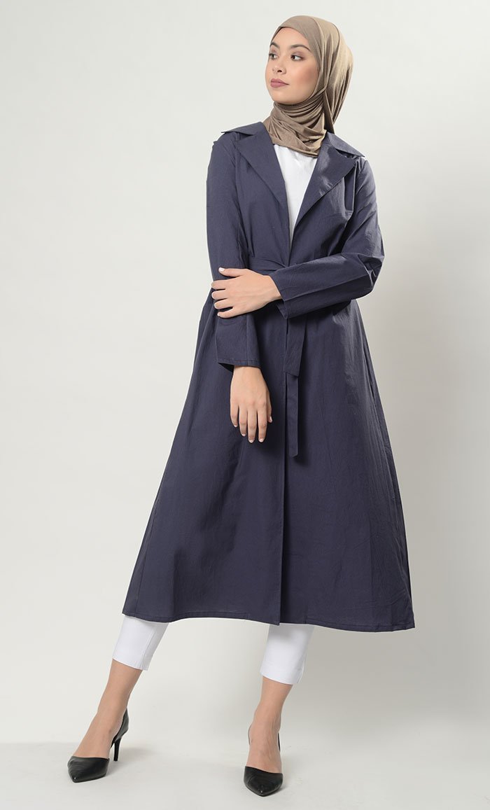 Solid Notched Collar Shrug-Final Sale