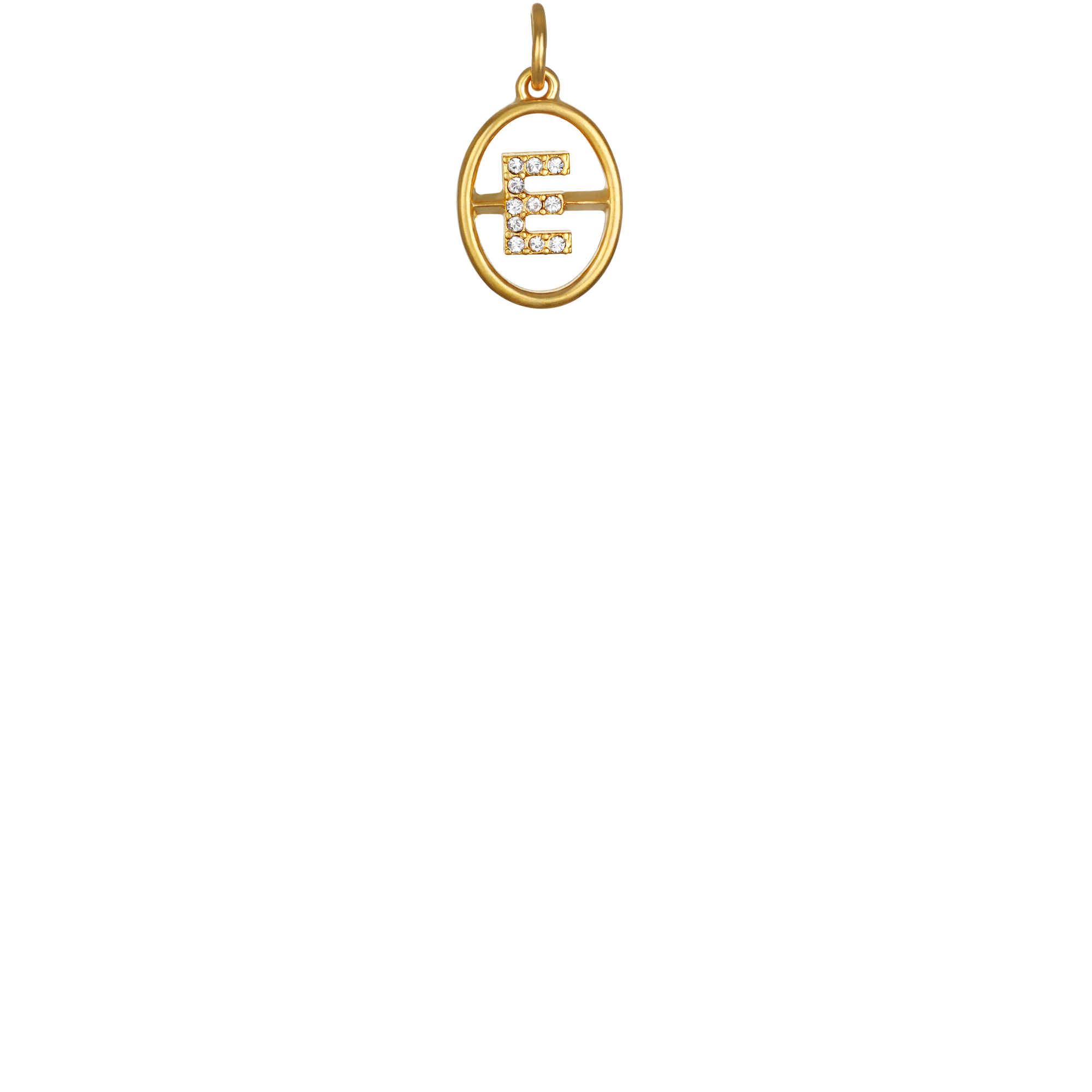 "E" Chloe Initial - Gold