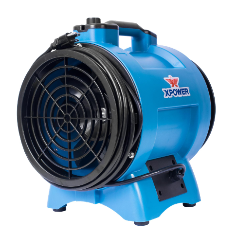 XPOWER X-12 Industrial Confined Space Fan (1/2 HP)