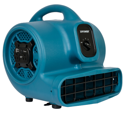 XPOWER X-400A 1/4 HP Industrial Air Mover with Daisy Chain