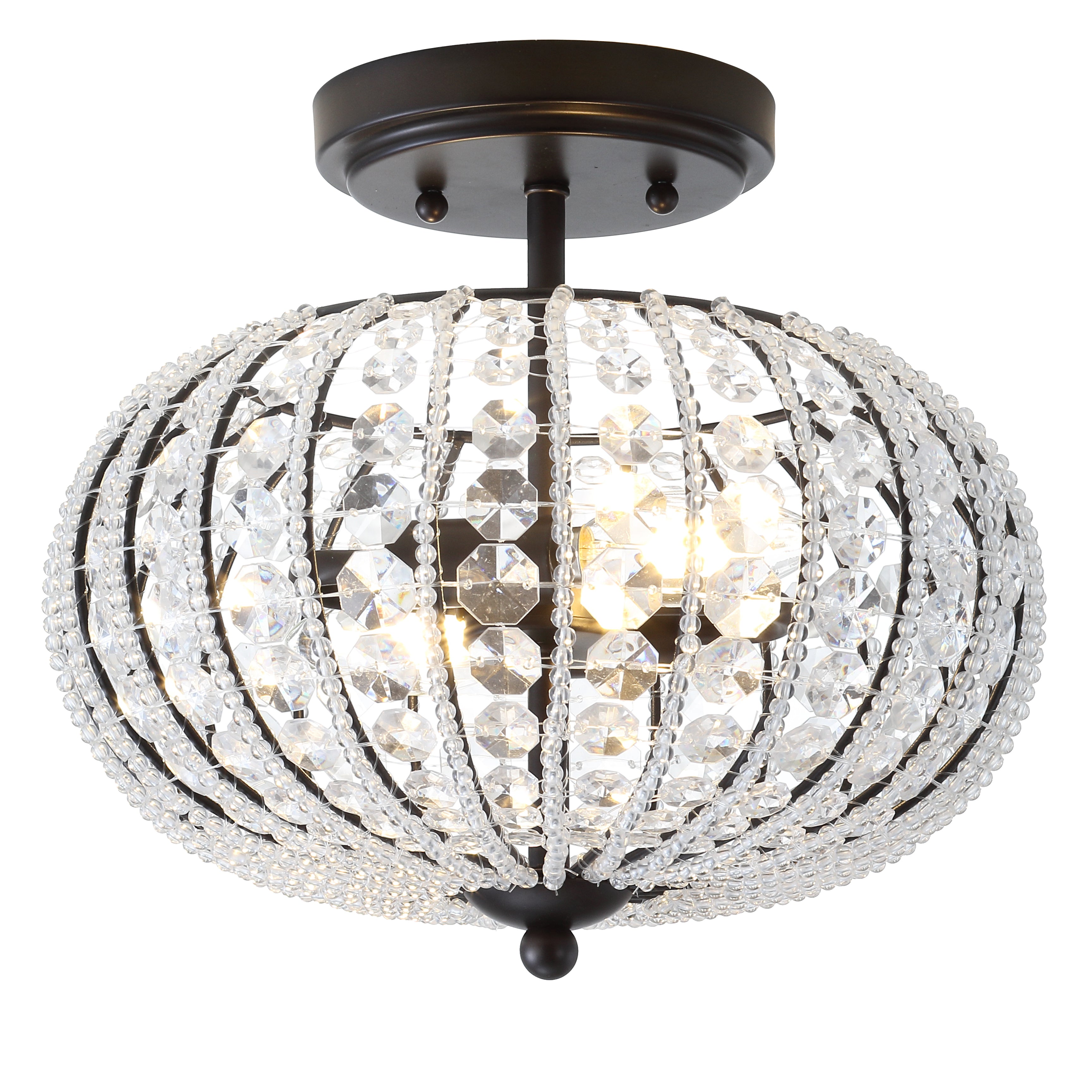 Catalina Metal /Acrylic LED Semi-Flush Mount