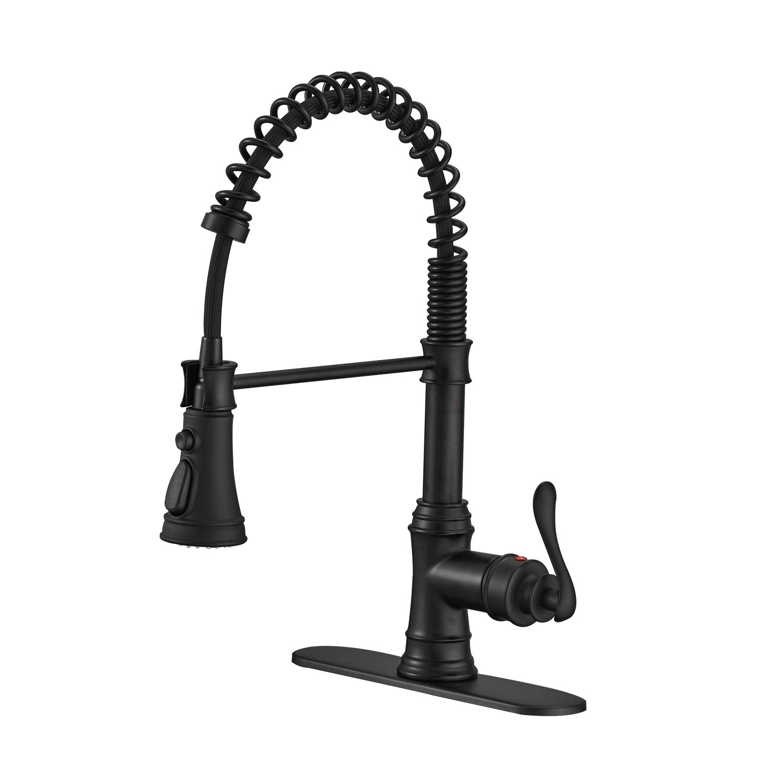 Pull-Down Sprayer 3 Spray Kitchen Faucet Black