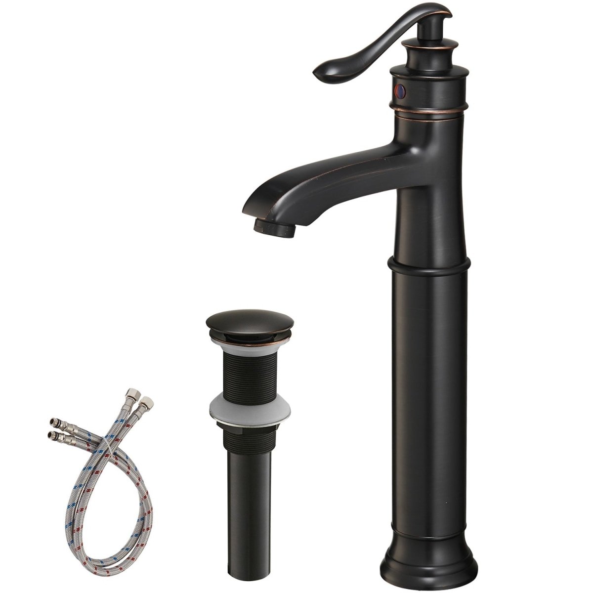 Single Hole Single Handle Bathroom Faucet Oil Rubbed Bronze