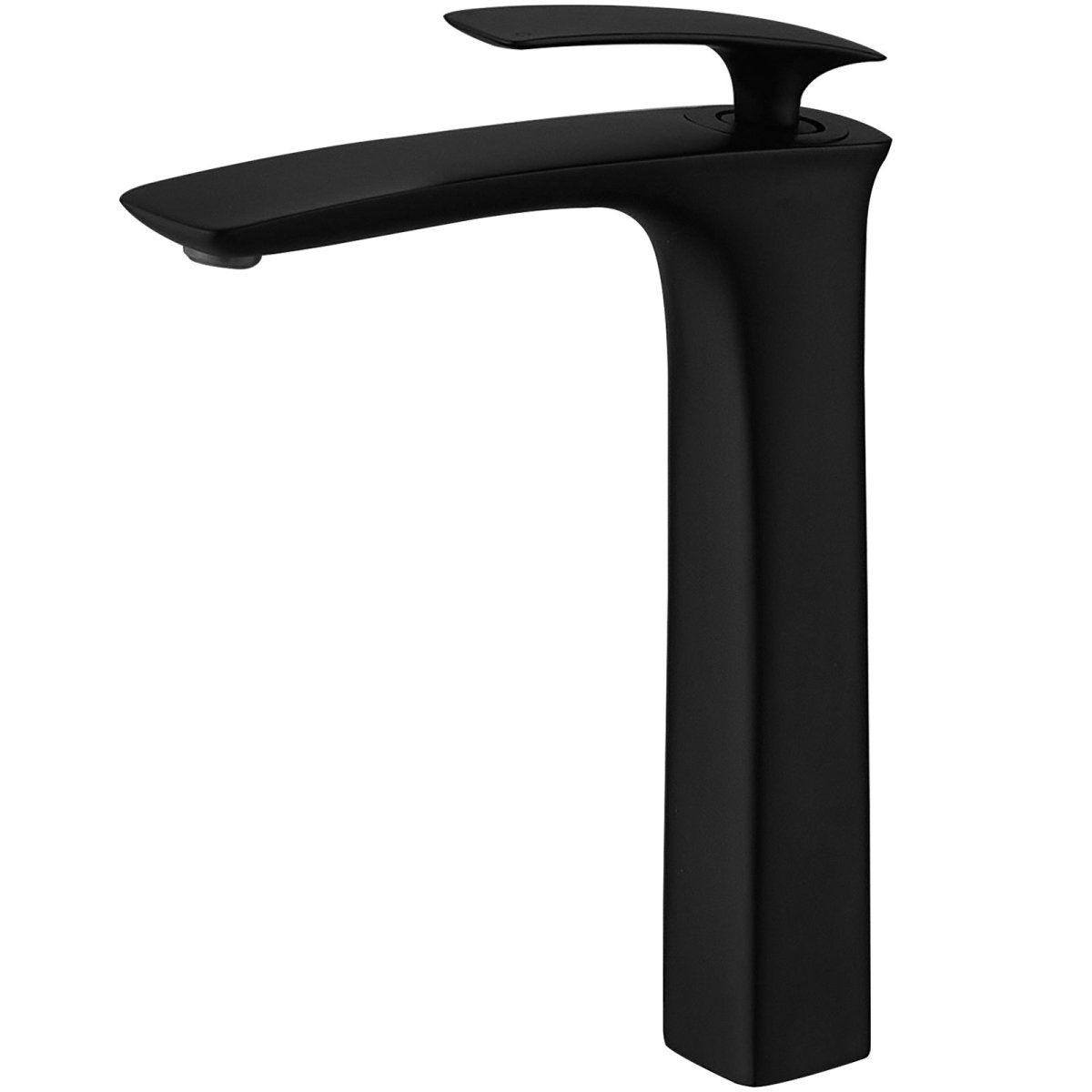 Single Hole Single Handle Modern Bathroom Sink Faucet Black