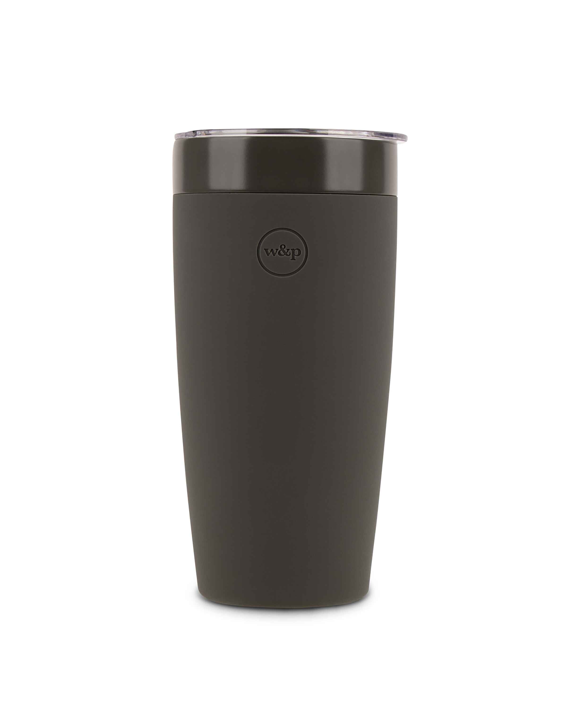 Insulated Tumbler / Charcoal Grey, 20 Oz / Double-Wall, Vacuum-Insulated Keeps Drinks Hot for 12 Hours and Cold for 24 Hours / Porter by W&P