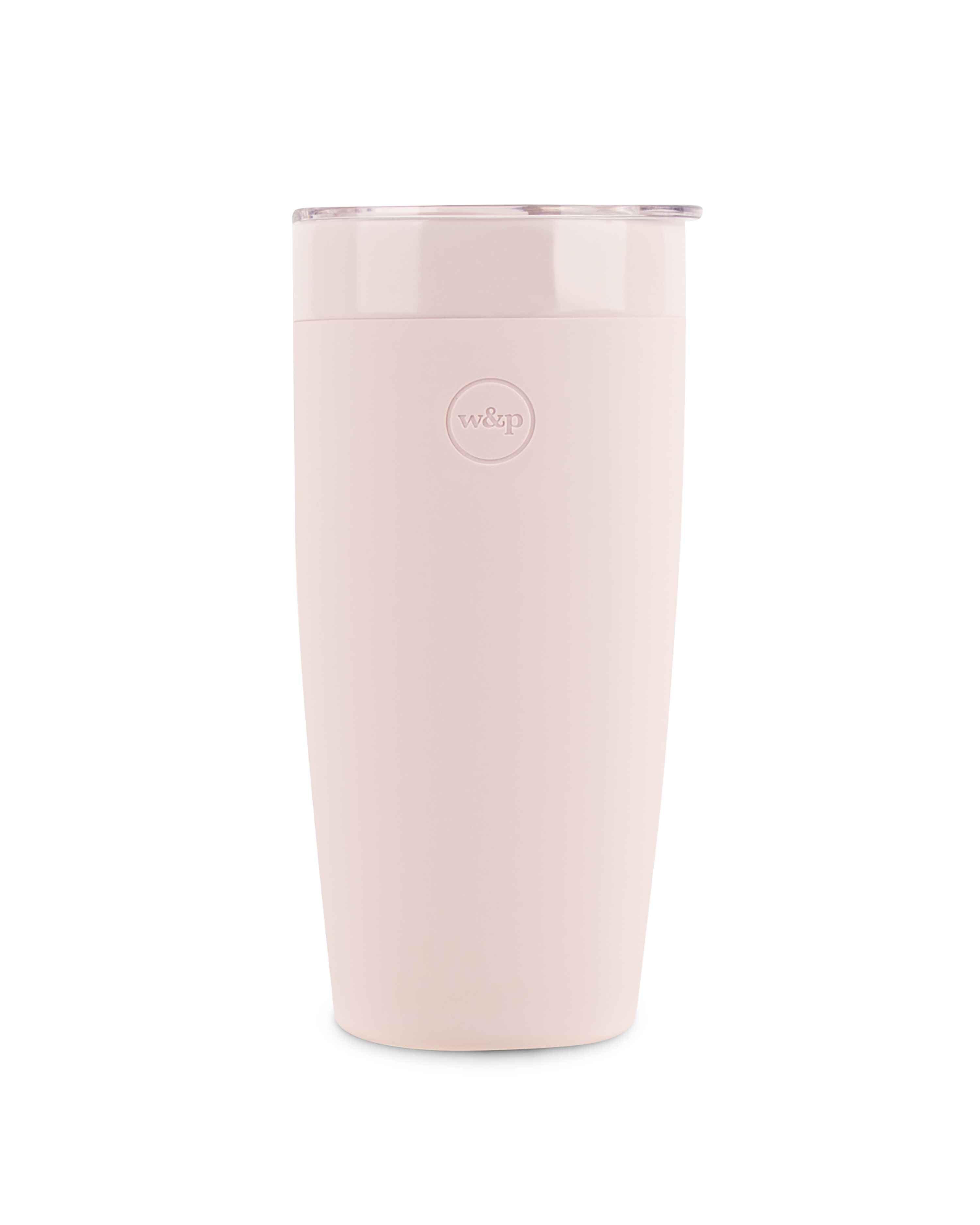 Insulated Tumbler / Blush Pink, 20 Oz / Double-Wall, Vacuum-Insulated Keeps Drinks Hot for 12 Hours and Cold for 24 Hours / Porter by W&P