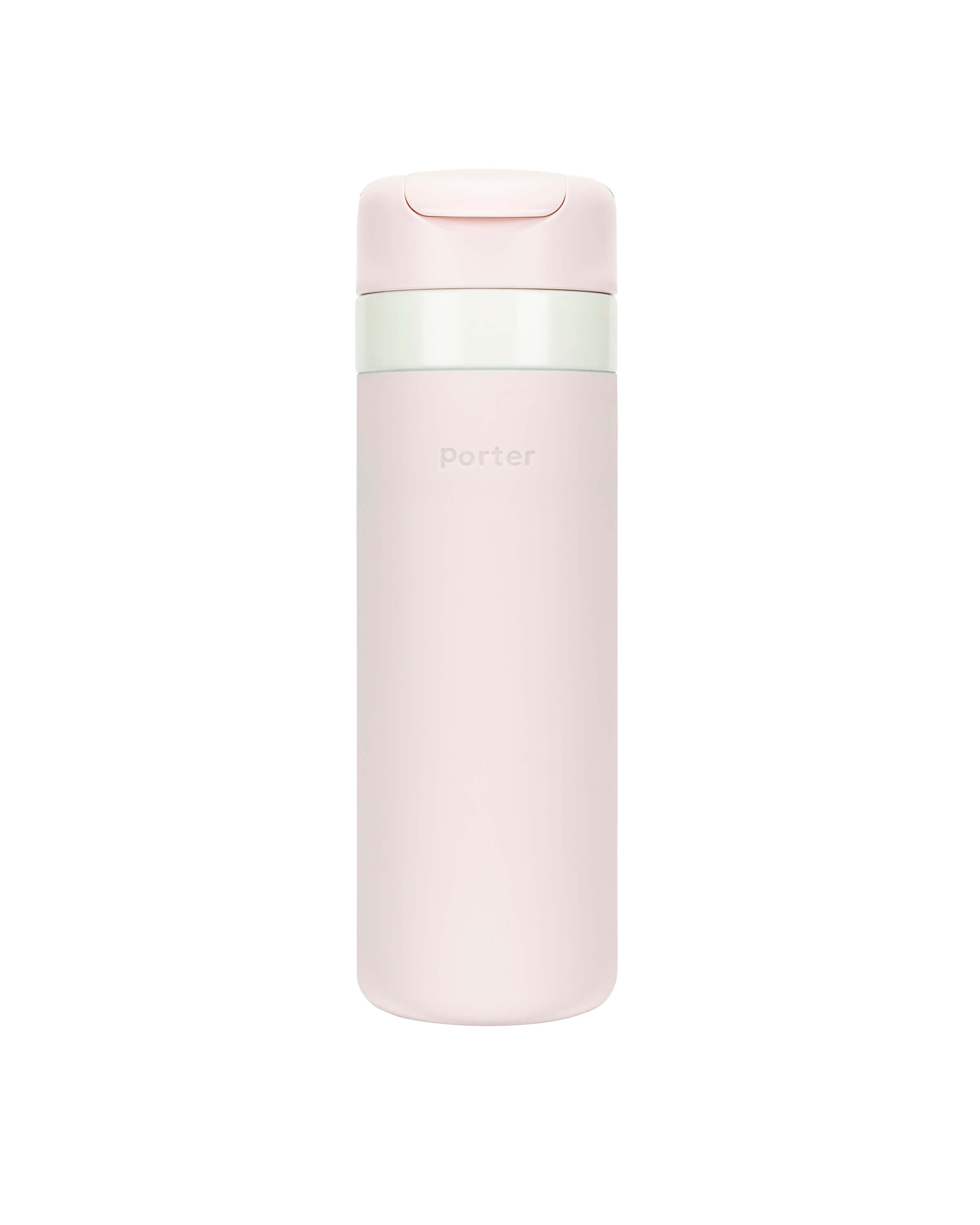 Insulated Travel Ceramic Reusable Ceramic Reusable Bottle (Blush Pink, 20 Oz.) /  (Blush Pink, 12 Oz.) /  / Porter by W&P