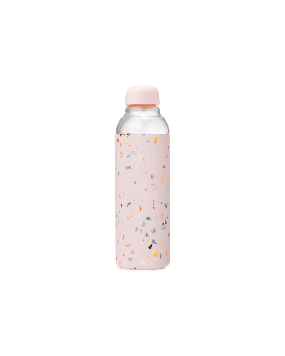 Glass / Terrazzo Blush Water Bottle (Terrazzo Blush) / Porter by W&P