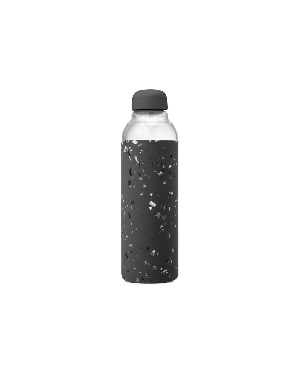 Glass / Terrazzo Charcoal Water Bottle (Terrazzo Charcoal) / Porter by W&P