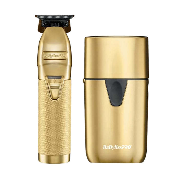 BaBylissPRO LimitedFX Gold Trimmer & UV Double Foil Shaver