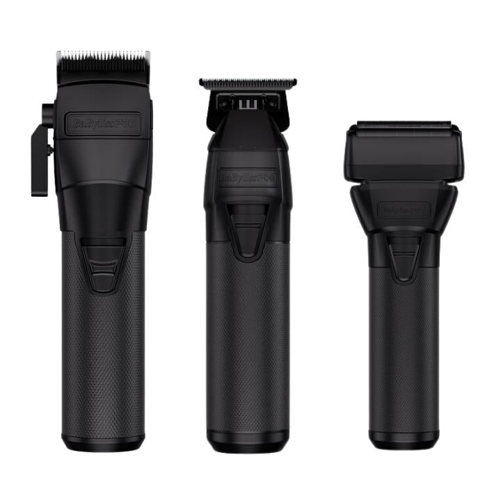 BaBylissPRO FXONE BlackFX Clipper, Trimmer & Shaver Combo