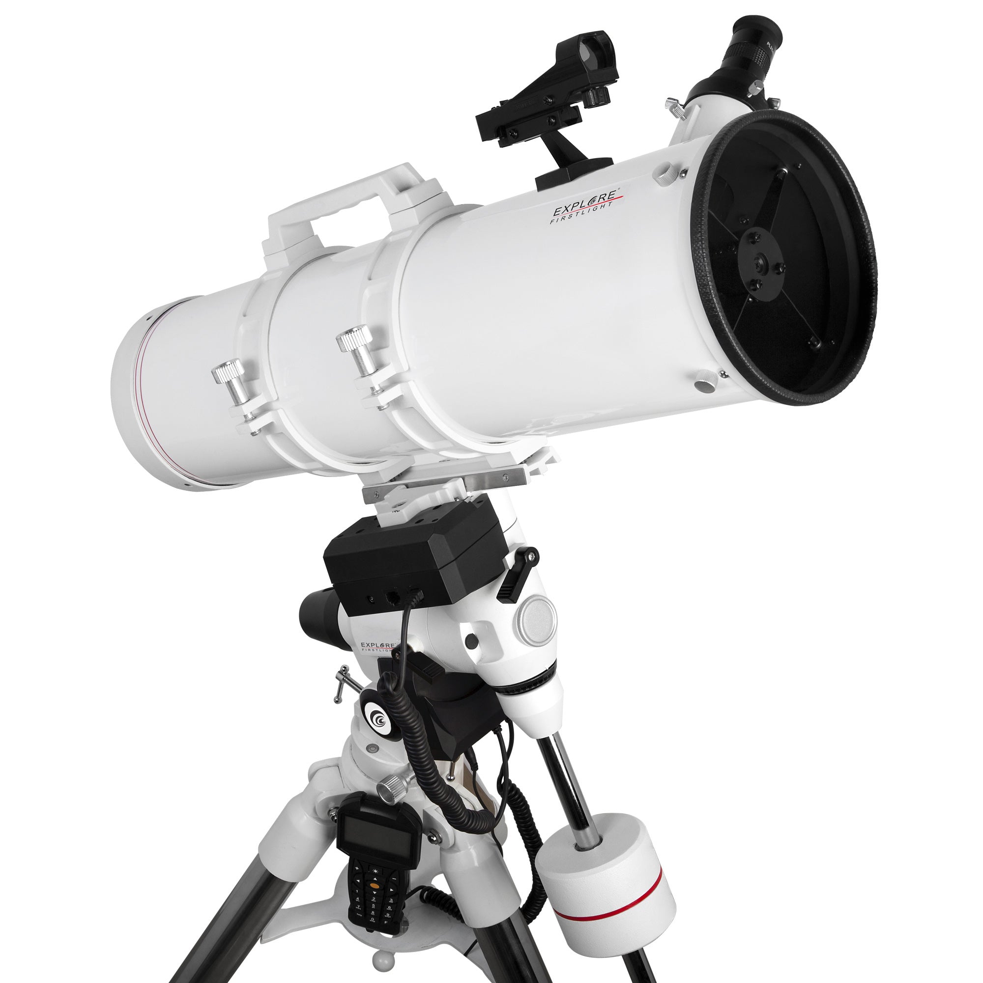 Explore FirstLight 150mm Newtonian with EXOS2GT GoTo Mount - FL-N150750EXOS2GT