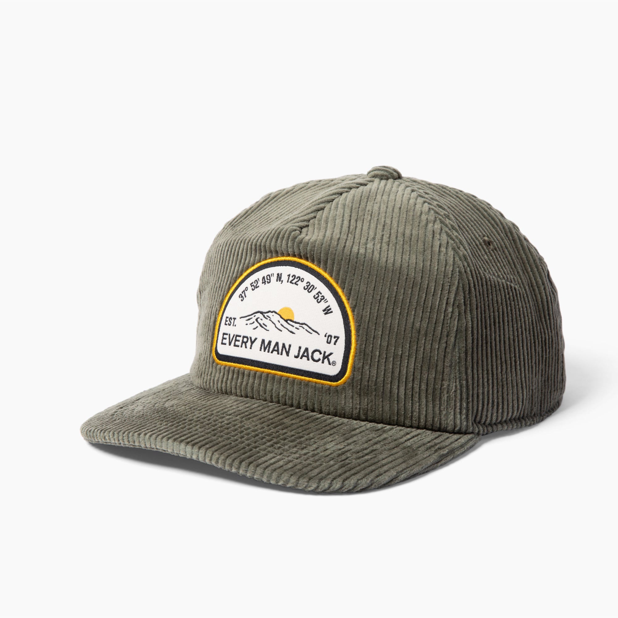 Corduroy Patch Hat